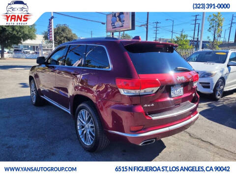 2017 Jeep Grand Cherokee Summit