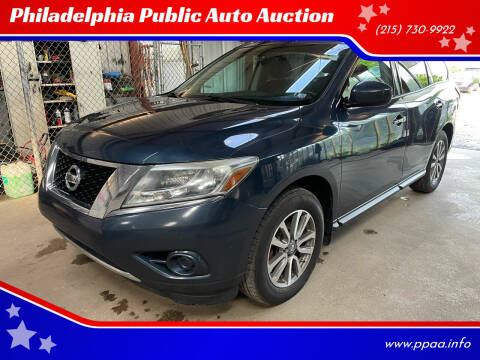 2014 Nissan Pathfinder for sale at Philadelphia Public Auto Auction in Philadelphia PA