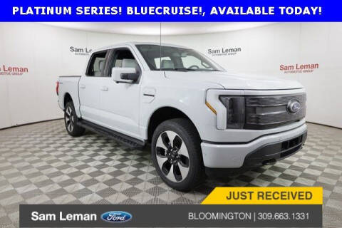 2023 Ford F-150 Lightning for sale at Sam Leman Ford in Bloomington IL