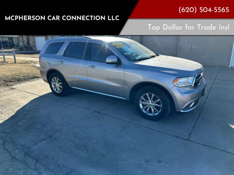 2017 Dodge Durango for sale at McPherson Car Connection LLC in Mcpherson KS