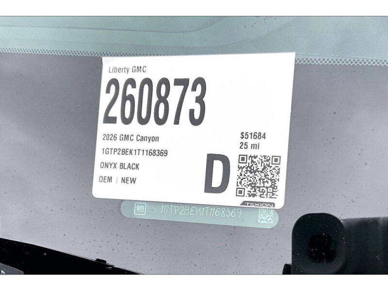 2026 GMC Canyon Elevation