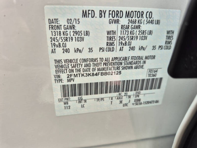 2015 Ford Edge Titanium