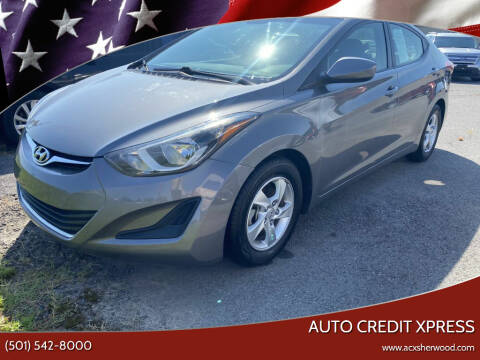 2014 Hyundai Elantra for sale at Auto Credit Xpress in Sherwood AR