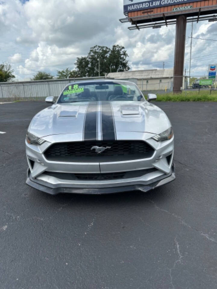 2018 Ford Mustang for sale at Fast Financial Auto Mall in Lakeland, FL