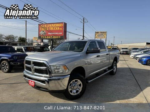 2016 RAM 2500 for sale at Alejandro Cars & Trucks Inc in Alvin TX