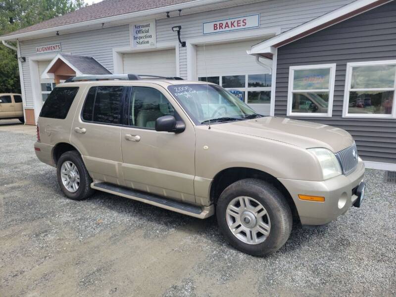 2005 Mercury Mountaineer for sale at M&A Auto in Newport VT