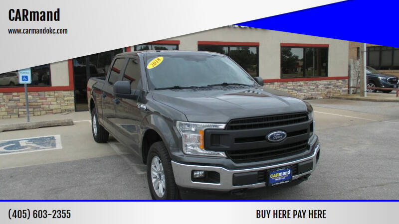 2018 Ford F-150 for sale at carmand in Oklahoma City OK