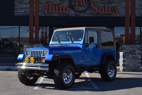 1993 Jeep Wrangler for sale at JW Auto Sales LLC in Harrisonburg VA
