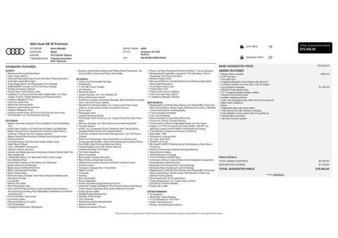 2023 Audi Q8 quattro Premium 55 TFSI
