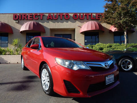 2012 Toyota Camry for sale at Direct Auto Outlet LLC in Fair Oaks CA