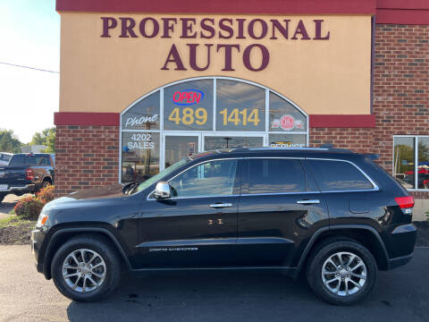 2015 Jeep Grand Cherokee for sale at Professional Auto Sales & Service in Fort Wayne IN