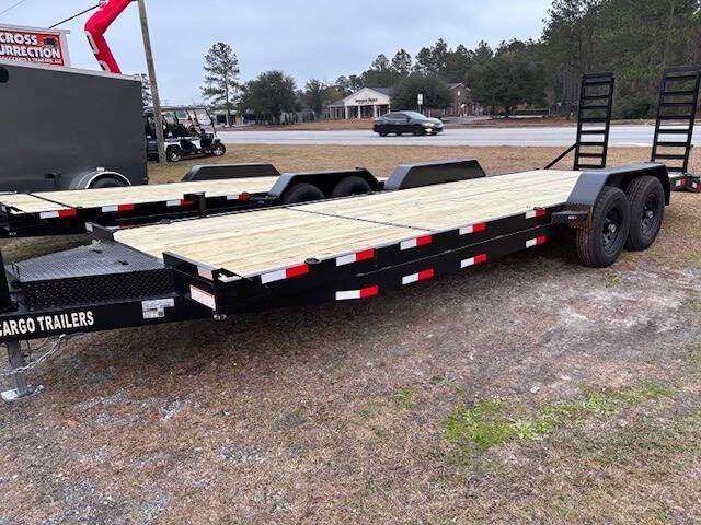 2025 Ware Cargo Trailers 7X24 Heavy Equipment 14K for sale at Cross Resurrection Golf Carts and Trailers in Rincon, GA