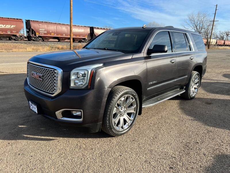 2015 GMC Yukon for sale at American Garage in Chinook MT
