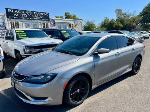 2015 Chrysler 200 for sale at Black Diamond Auto Sales Inc. in Rancho Cordova CA