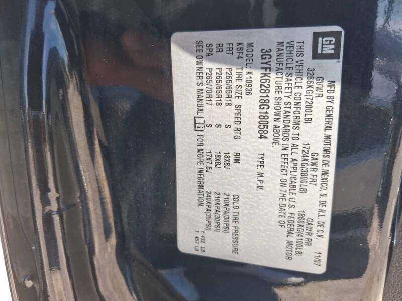 2008 Cadillac Escalade EXT