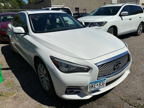 2015 Infiniti Q50 for sale at ACE IMPORTS AUTO SALES INC in Hopkins MN