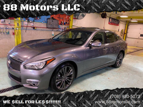 2016 Infiniti Q70 for sale at 88 Motors LLC in Evergreen Park IL