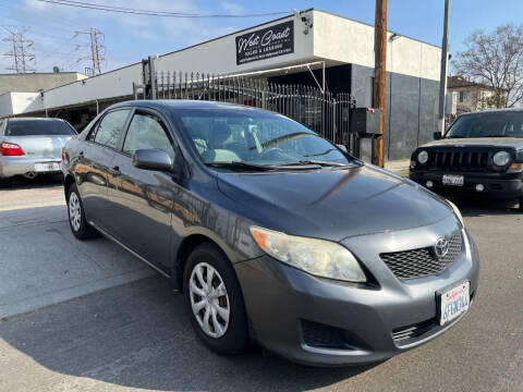 2009 Toyota Corolla for sale at West Coast Motor Sports in North Hollywood CA