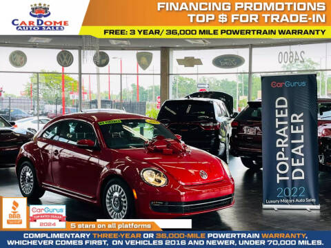 2014 Volkswagen Beetle for sale at CarDome in Detroit MI