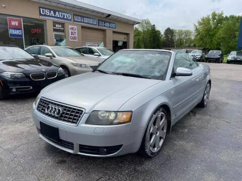 2004 Audi S4 for sale at USA Auto Sales & Services, LLC in Mason OH