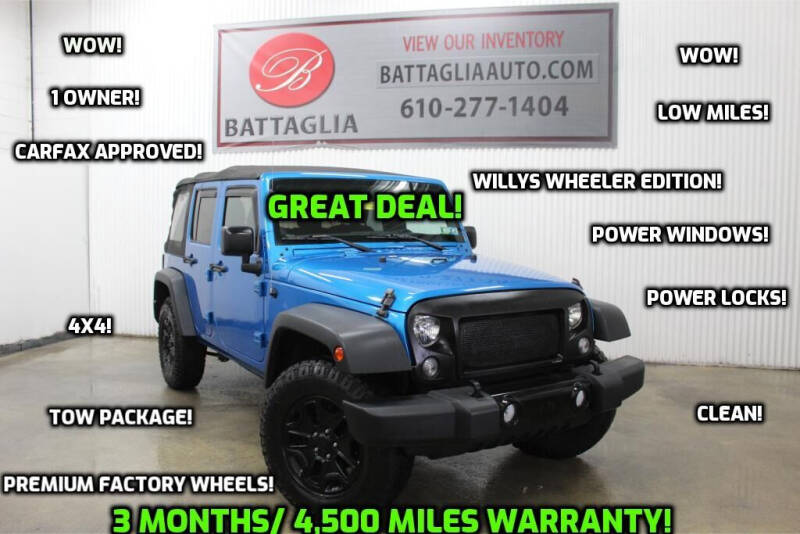 2015 Jeep Wrangler Unlimited Willys Wheeler Edition