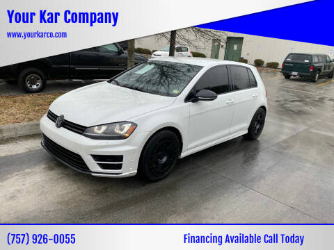 2016 Volkswagen Golf R for sale at Your Kar Company in Norfolk VA