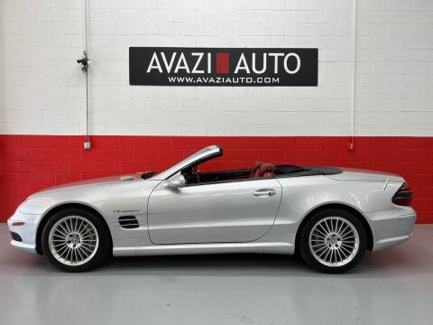 2003 Mercedes-Benz SL-Class for sale at AVAZI AUTO GROUP LLC in Gaithersburg MD