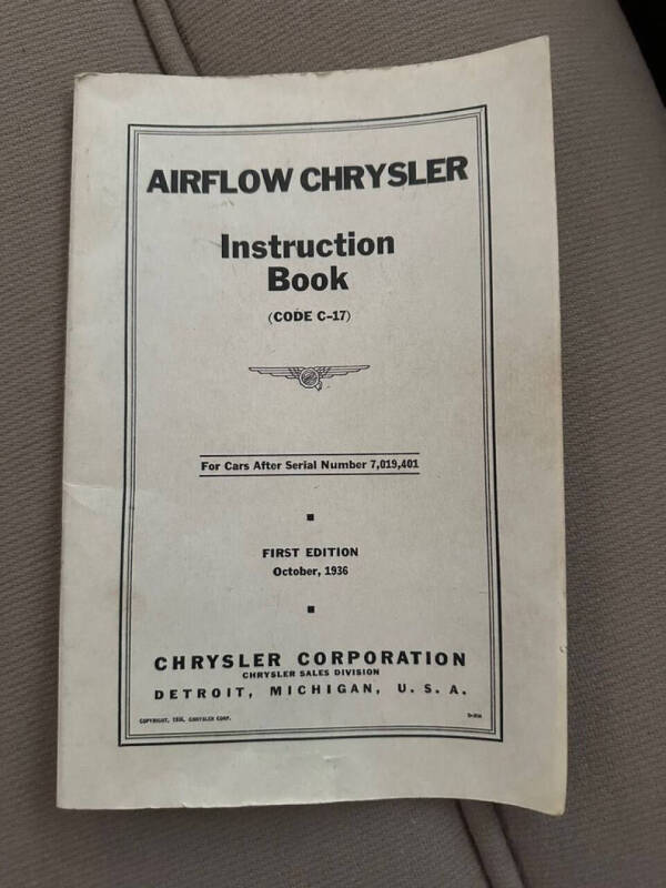 1937 Chrysler Airflow