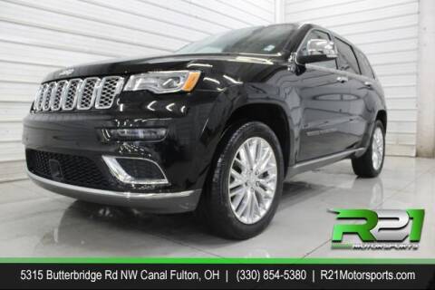 2018 Jeep Grand Cherokee for sale at Route 21 Auto Sales in Canal Fulton OH