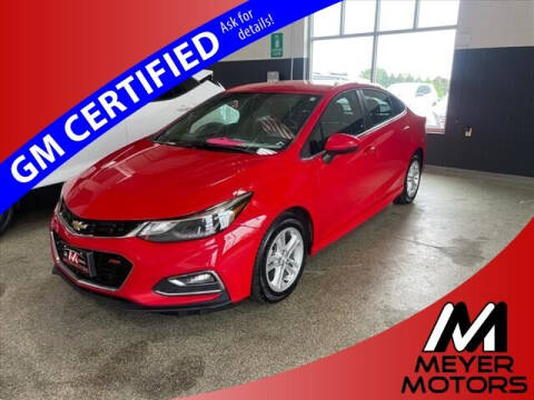 2018 Chevrolet Cruze for sale at Meyer Motors in Plymouth WI