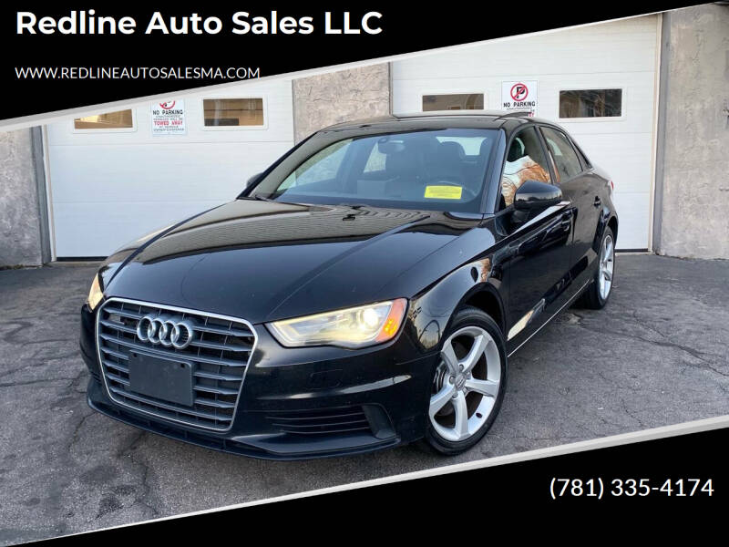 2015 Audi A3 for sale at Redline Auto Sales LLC in East Weymouth MA