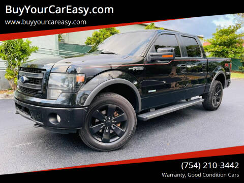 2013 Ford F-150 for sale at BuyYourCarEasyllc.com in Hollywood FL