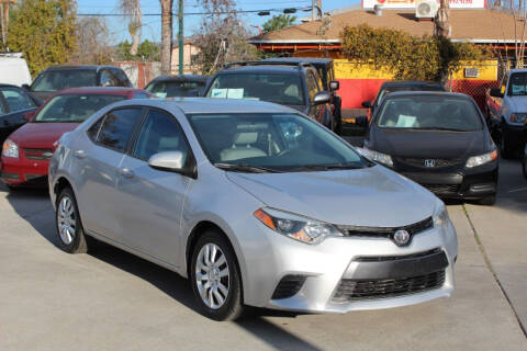 2016 Toyota Corolla for sale at August Auto in El Cajon CA