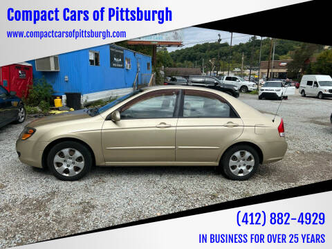 2009 Kia Spectra for sale at Compact Cars of Pittsburgh in Pittsburgh PA