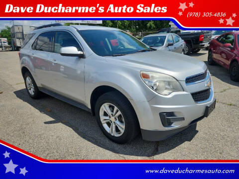 2014 Chevrolet Equinox for sale at Dave Ducharme's Auto Sales in Lowell MA