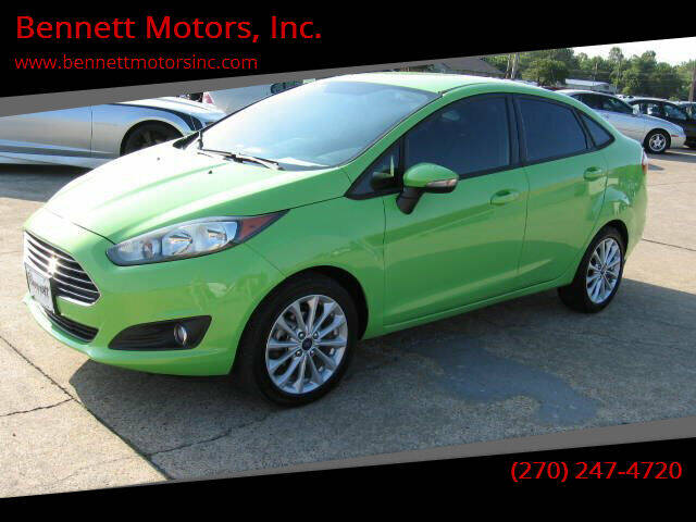 2014 Ford Fiesta for sale at Bennett Motors, Inc. in Mayfield KY
