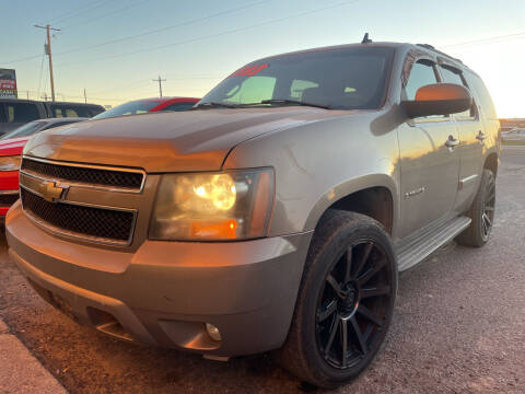 2007 Chevrolet Tahoe for sale at BELOW BOOK AUTO SALES in Idaho Falls ID