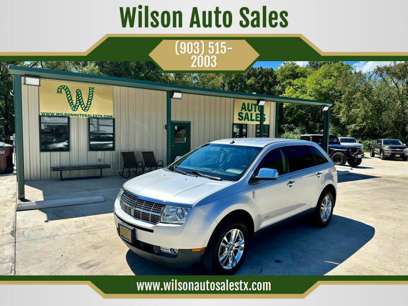2010 Lincoln MKX for sale at Wilson Auto Sales in Chandler TX
