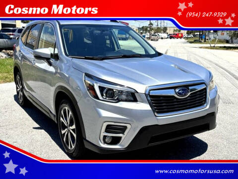 2019 Subaru Forester for sale at Cosmo Motors in Pompano Beach FL