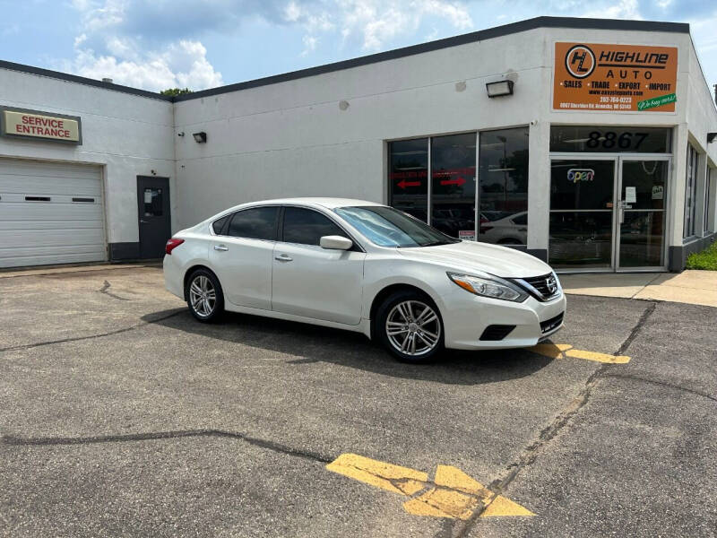 2016 Nissan Altima for sale at HIGHLINE AUTO LLC in Kenosha WI