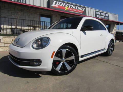2013 Volkswagen Beetle for sale at Lightning Motorsports in Grand Prairie TX