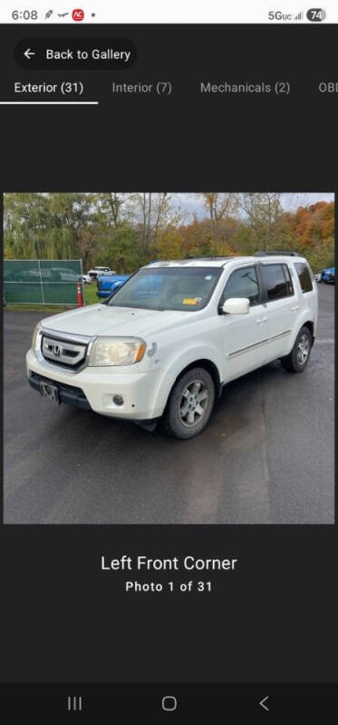 2011 Honda Pilot Touring