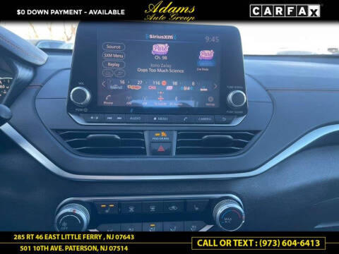 2022 Nissan Altima 2.5 SR