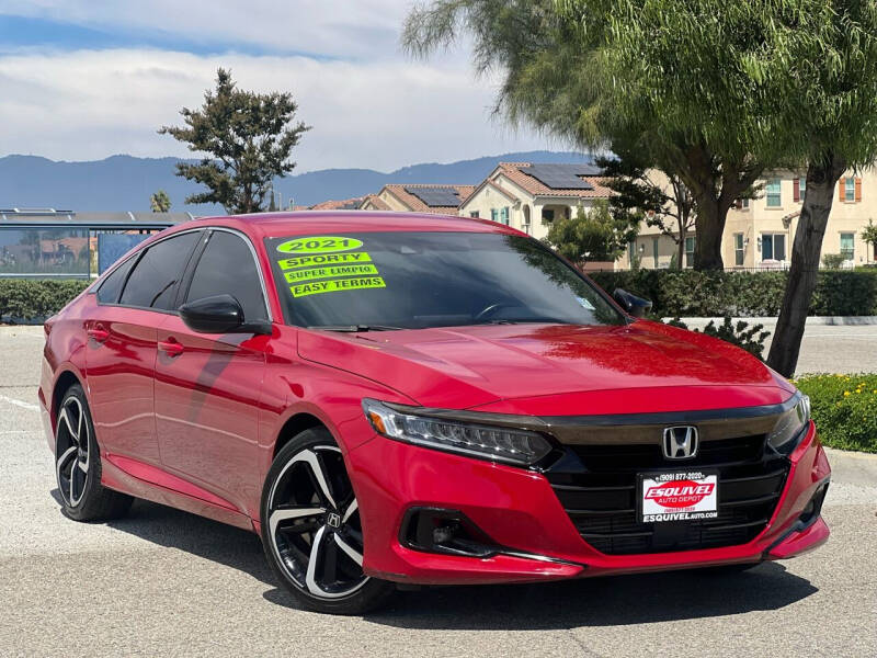 2021 Honda Accord for sale at Esquivel Auto Depot in Rialto CA