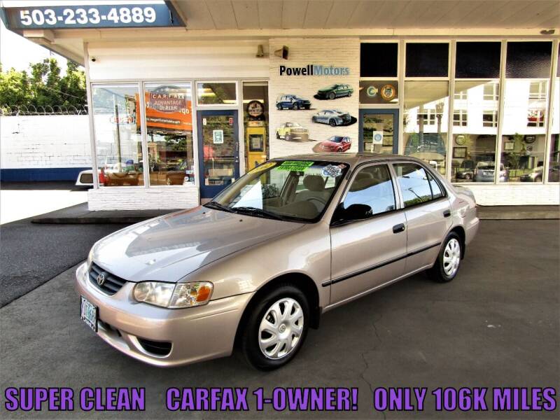 2002 Toyota Corolla for sale at Powell Motors Inc in Portland OR