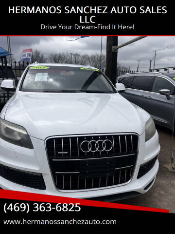 2011 Audi Q7 for sale at HERMANOS SANCHEZ AUTO SALES LLC in Dallas TX