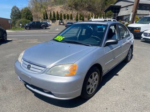 2003 Honda Civic for sale at ERNIE'S AUTO in Waterbury CT