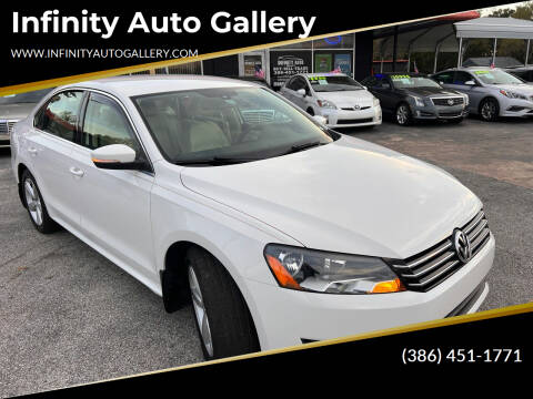 2013 Volkswagen Passat for sale at Infinity Auto Gallery in Daytona Beach FL