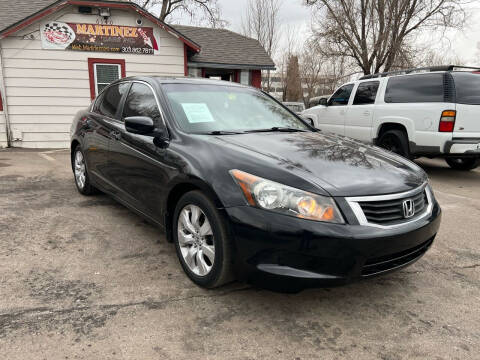 2010 Honda Accord for sale at Martinez Cars, Inc. in Lakewood CO