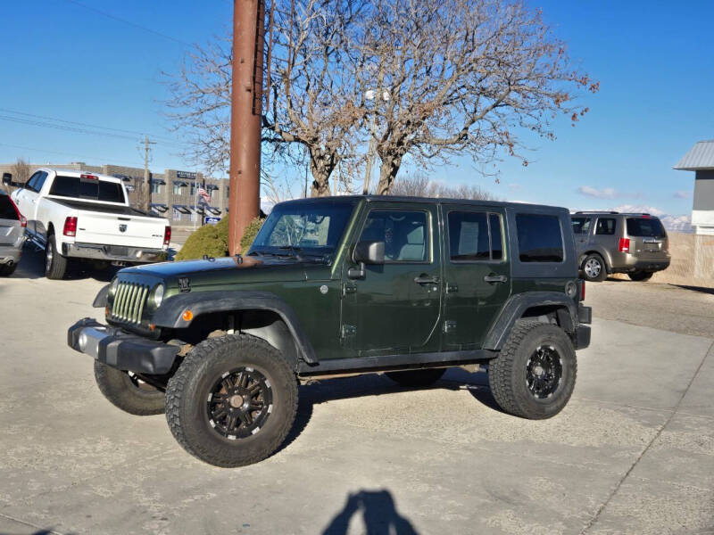 2008 Jeep Wrangler Unlimited for sale at B. JENSEN AUTO SALES in West Jordan UT